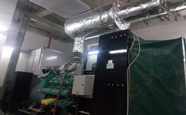 九龍湖發電機房噪聲治理工程